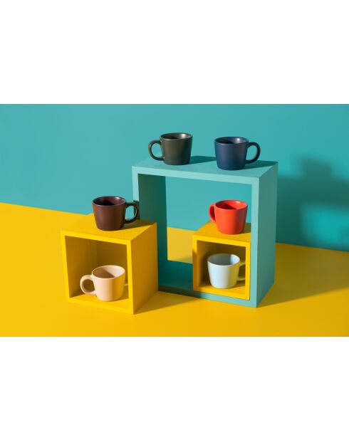 Tazzina da espresso in ceramica LC blu - 65ml