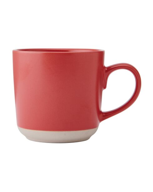 Tazza in ceramica rossa LC - 350ml