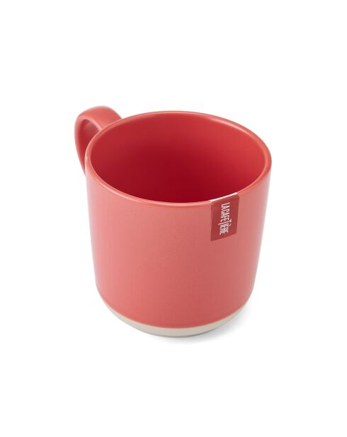 Tazza in ceramica rossa LC - 350ml