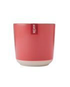 Tazza in ceramica rossa LC - 350ml