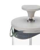 Cafetière à piston 3 tasses LC Zero crème - 350 ml