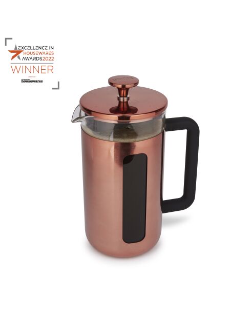 Caffettiera francese LC Pisa in rame da 8 tazze - 1L