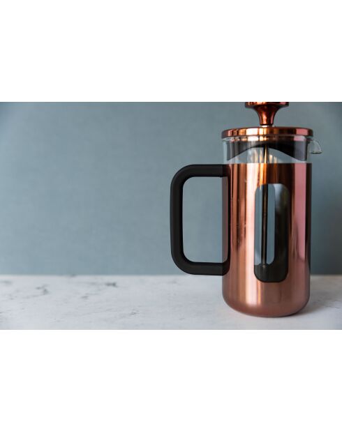 Caffettiera francese LC Pisa in rame da 8 tazze - 1L