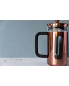 Caffettiera francese LC Pisa in rame da 8 tazze - 1L