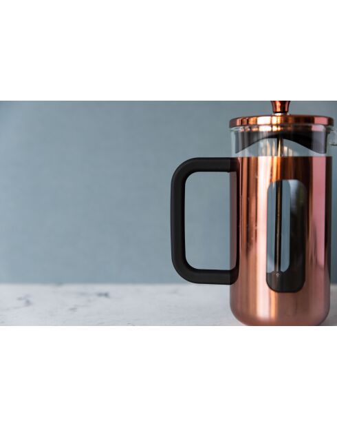 Caffettiera francese LC Pisa in rame da 8 tazze - 1L