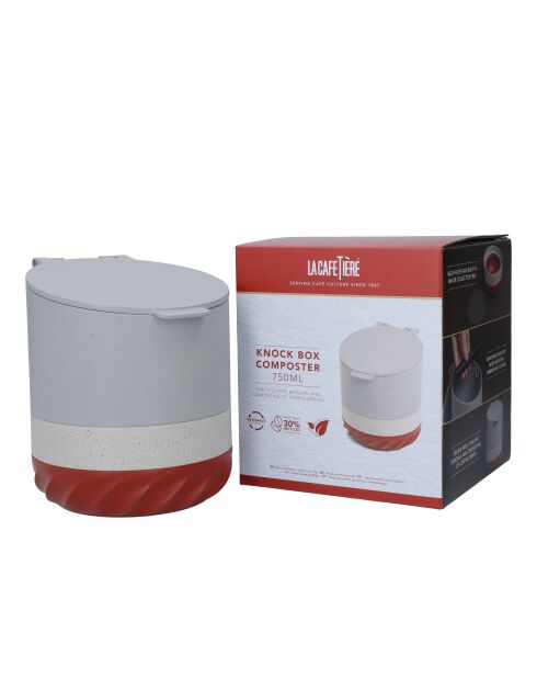 Knockbox LC Komposter, mehrfarbig, 750 ml
