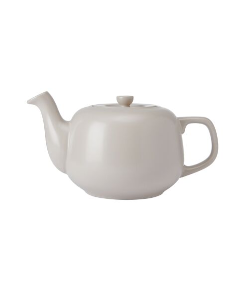 Teiera in ceramica LC color crema stile latte - 1,2 litri