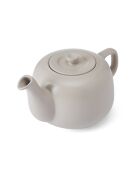 Teiera in ceramica LC color crema stile latte - 1,2 litri