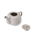Teiera in ceramica LC color crema stile latte - 1,2 litri