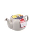 Teiera in ceramica LC color crema stile latte - 1,2 litri