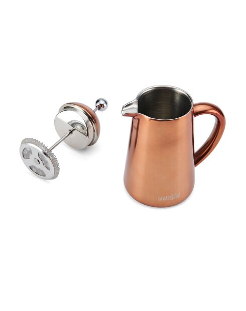 Havana Doppelwandige, verkupferte französische Presse für 3 Tassen, 350 ml