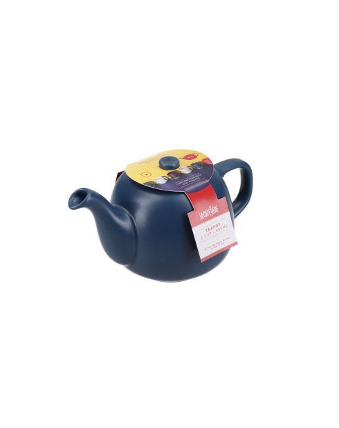 Théière en céramique LC bleue - 600ml