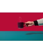 Tazza in ceramica viola LC - 350ml