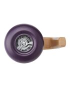 Caffettiera francese LC Pisa da 3 tazze con manico in legno viola - 350 ml