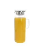 Caraffa in vetro trasparente LC a parete singola - 1,5 L