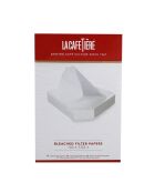 LC gebleichtes Filterpapier, Größe 4, Packung mit 100 Stück