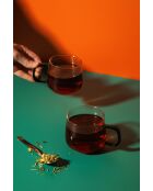 Set di 2 bicchieri LC colorati verdi - 275 ml