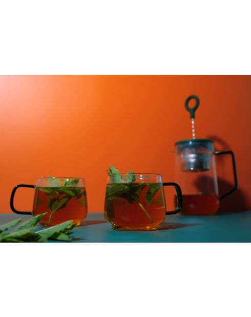 Set di 2 bicchieri LC colorati verdi - 275 ml