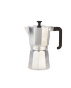 Cafetière italienne 9 tasses LC argentée - 470ml