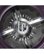Caffettiera francese LC Pisa da 8 tazze con manico in legno viola - 1L