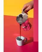 Tazzina da espresso in ceramica LC celeste - 65ml