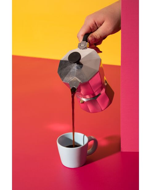 Tazzina da espresso in ceramica LC celeste - 65ml