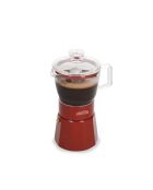 Caffettiera italiana 6 tazze LC Verona Gls rossa - 290ml