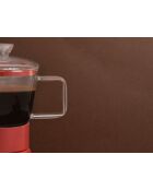 Caffettiera italiana 6 tazze LC Verona Gls rossa - 290ml