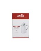 Havana Silver Kaffeebereiter, doppelwandig, für 3 Tassen, Edelstahl, 350 ml