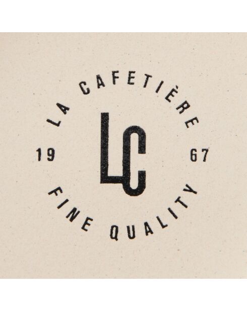 Tazza in ceramica LC celeste - 350 ml