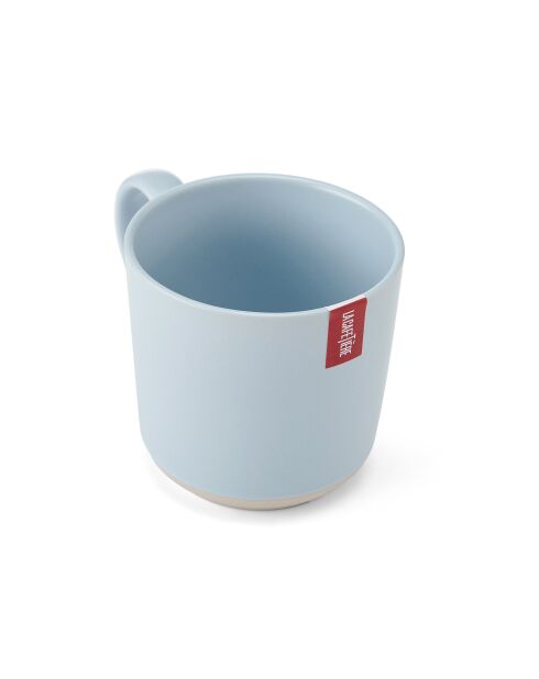 Tazza in ceramica LC celeste - 350 ml