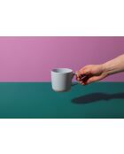 Tazza in ceramica LC celeste - 350 ml