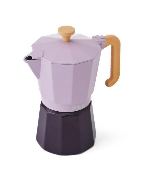 Cafetière italienne 6 tasses LC violette - 290ml