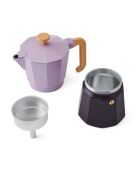 Cafetière italienne 6 tasses LC violette - 290ml