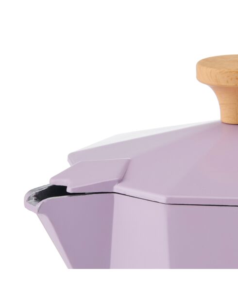 Cafetière italienne 6 tasses LC violette - 290ml