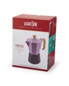 Cafetière italienne 6 tasses LC violette - 290ml