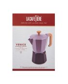 Cafetière italienne 6 tasses LC violette - 290ml
