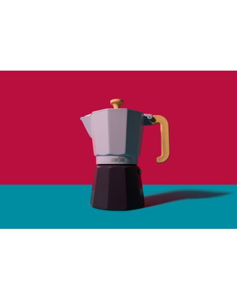 Cafetière italienne 6 tasses LC violette - 290ml