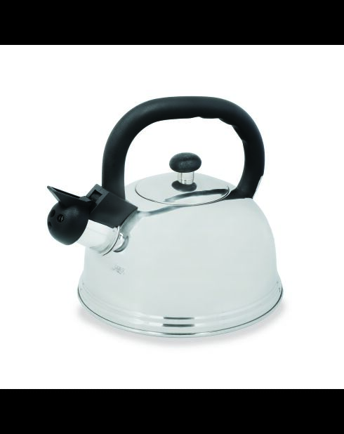 Bollitore LC con fischietto 1,6 L in acciaio inossidabile argentato - 1,6 L