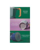 Cafetière italienne 3 tasses LC bicolore bleue- 150 ml