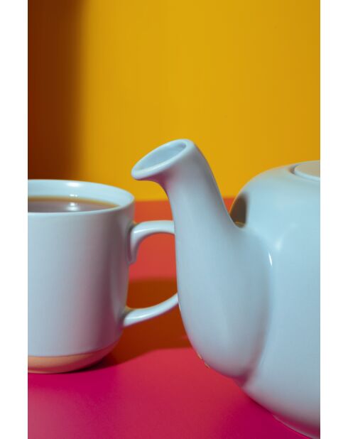 LC Keramik-Teekanne himmelblau - 600 ml