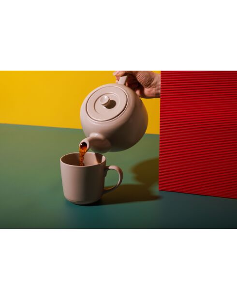 Tazza in ceramica color crema LC Latte - 350ml