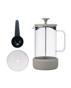LC Zero Cream French Press Kaffeebereiter für 8 Tassen, 1 l