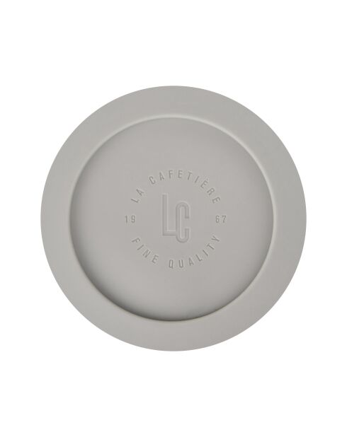 LC Zero Cream French Press Kaffeebereiter für 8 Tassen, 1 l