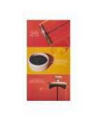 LC Zero Cream French Press Kaffeebereiter für 8 Tassen, 1 l