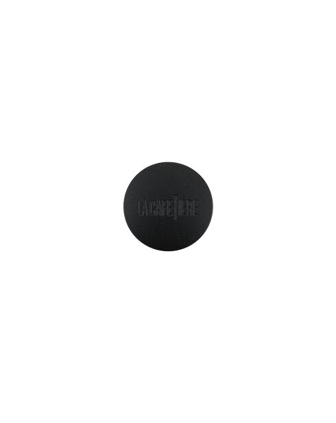 Botón de repuesto LC negro - 3,4x3,4x2 cm