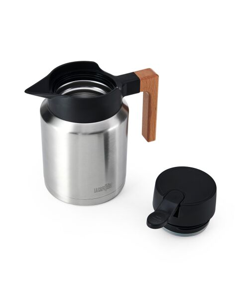 Caraffa isolante in argento LC - 1,2 litri