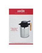 Caraffa isolante in argento LC - 1,2 litri