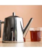 Teiera per infusione LC 1500 ml in acciaio inossidabile argentato - 1,5 l