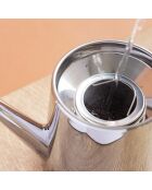 Teiera per infusione LC 1500 ml in acciaio inossidabile argentato - 1,5 l